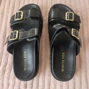 WHITE FOX MILA SLIDES